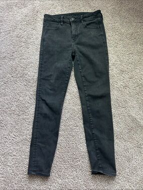 American Eagle Outfitters Stretchy Black Skinny Jeans